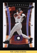 2005 Fleer Patchworks Masterpiece 1/1 Sammy Sosa #63 READ 00em