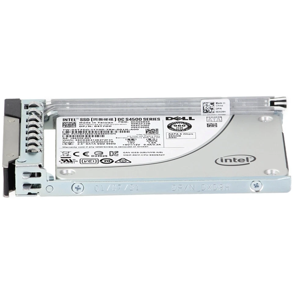 Dell 960GB 6Gbps SATA RI TLC 2.5 SSD S4500 CPO (4T7DD) -CO3 - Image 3 of 4