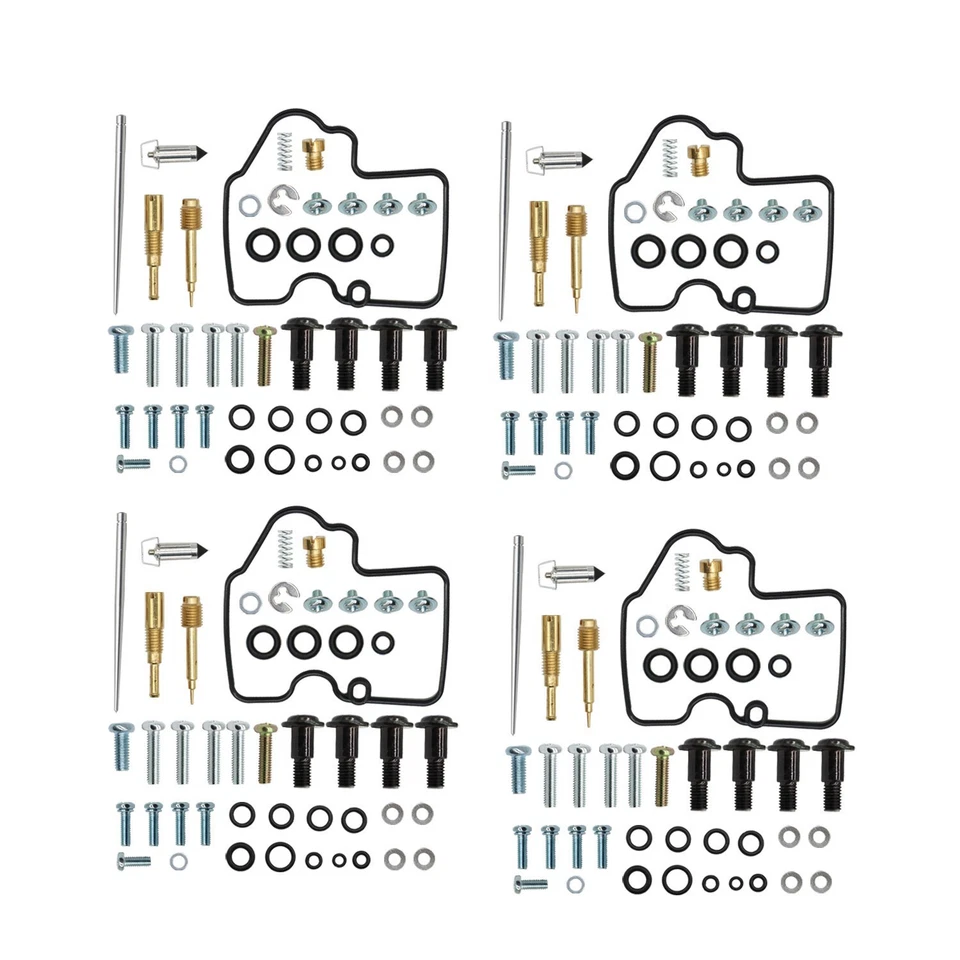 Yamaha YZF R6 600 1999-2002 Carburetor Repair Rebuild Kit 4 Pcs Foto 2 de 4