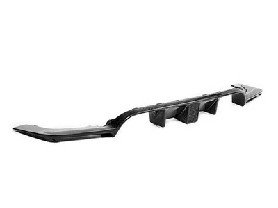 Diffuseur arrière BMW F80 F82 F83 M3 M4 STYLE KHL FREIN LED FIBRE DE CARBONE - Photo 1/4