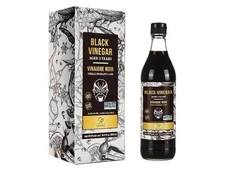 Soeos Chinkiang Black Vinegar 16.9 fl oz (500ml) 3-Year Aged Non-GMO 