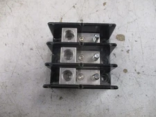 Buss Power Distribution Block 16280-3 175A 600V 3P Line (1): 2/0-14 Used