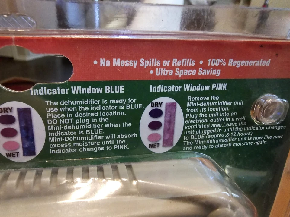 Mini deshumidificador Remington modelo 365 absorbe exceso de humedad vidrio de agua 19950 Foto 3 de 4