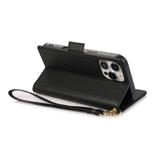 Luxury Leather Strap Wallet Cover Case For 16 15 14 13 12 11 Pro Max XR X 7 8 SE - Picture 9 of 19