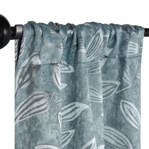 Bohemian Leaves Washable 36" Wide Room Darkening Blackout Curtains, Set of 2 - Picture 81 of 172