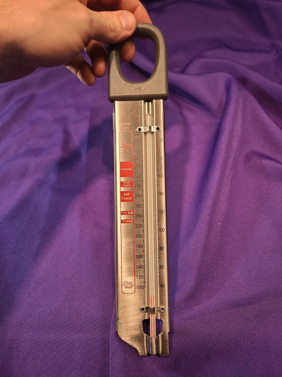 OXO Candy Thermometer - Glass Candy & Deep Fry Thermometer