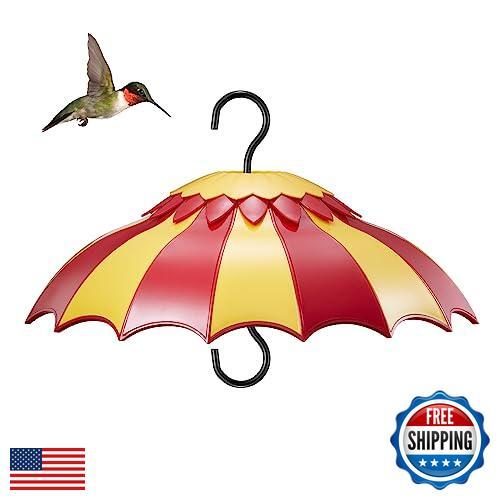 Bird Feeder Baffle 14" with Ant Moat, Beserie Large Bird Feeder Rain Guard Co