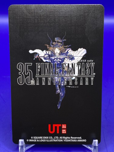 Corazón 1 FINAL FANTASY UNIQLO 35 TRUMP YOSHITAKA AMANO SQUARE ENIX Japonés - Imagen 3 de 3