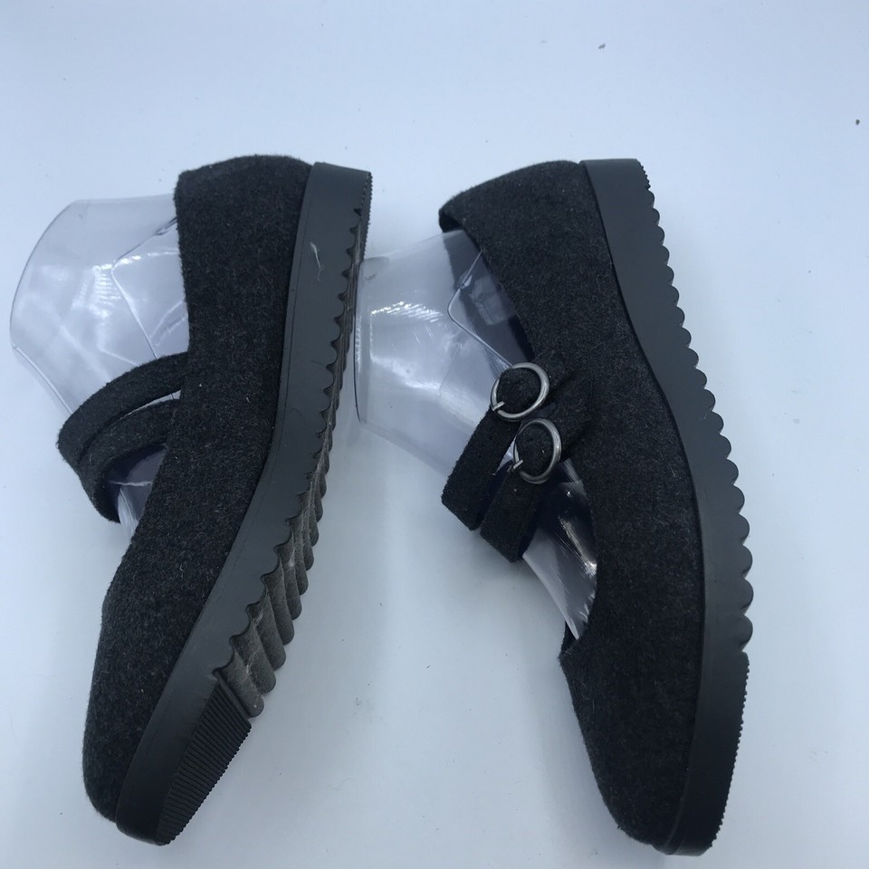 Rocket Dog Mary Jane Shoes Dark Grey Wool women's Size 8 US Style C393