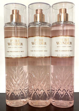 Bath Body Works LOT OF 3 PURE WONDER Fine Fragrance Body Mist