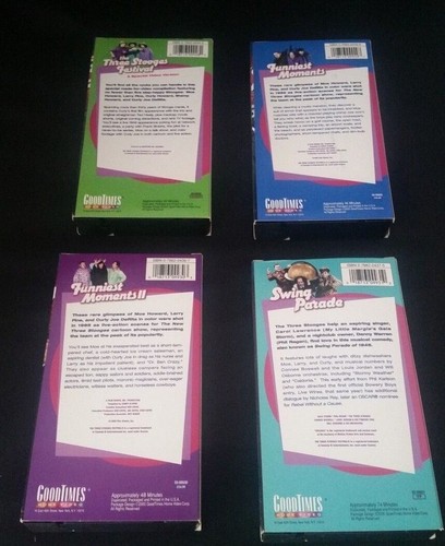The Three Stooges VHS Tapes - Picture 4 of 4