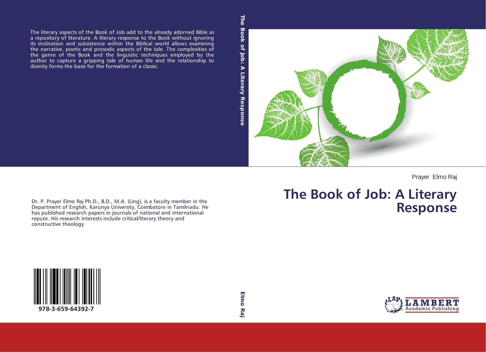 Thumbnail - The Book Of Job: A Literary Response Prayer Elmo Raj Taschenbuch