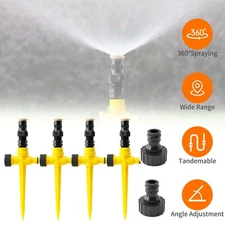 360° Automatic Rotating Sprinkler Irrigation System Garden Lawn Sprinkler System