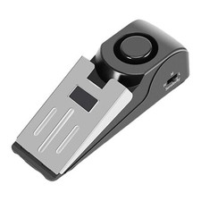 1/3X Door Stop Security Alarm Wedge Stopper Portable Home Travel Anti  Theft
