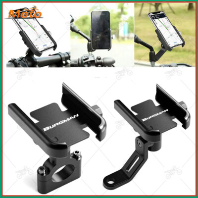 Mobile Phone Holder GPS Stand Bracket For Suzuki Burgman 650 AN200 AN400  AN650