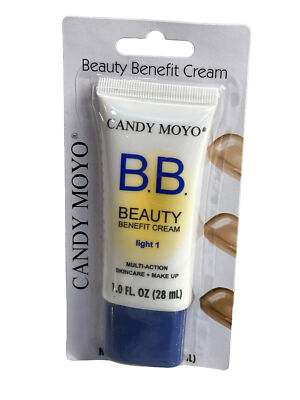 Candy Moyo Beauty Benefit B.B. Cream Foundation Light 1 - 1 Fl. Oz-Brand New