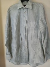 Alara Classic Fit Egyptian 2Ply Cotton Dress Shirt 16 34/35 Striped