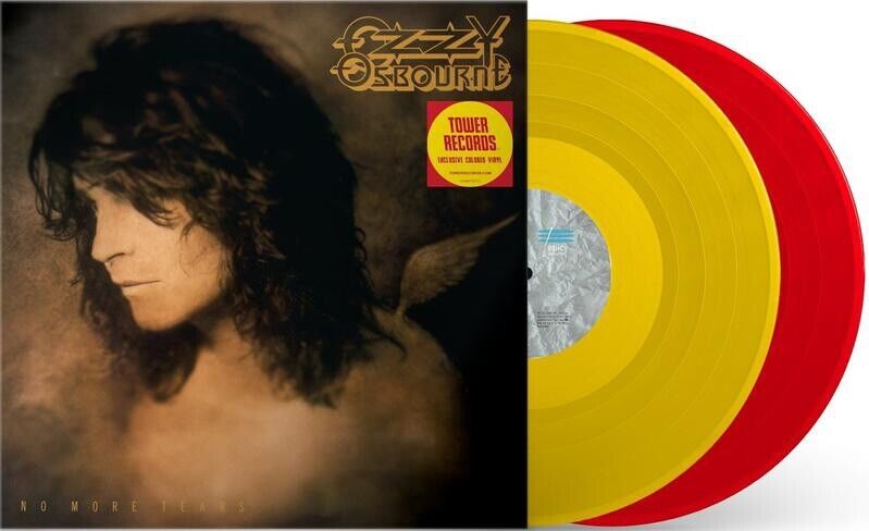 Ozzy Osbourne : No More Tears (LP 2021) Tower Records Ltd Ed Red/Yellow Vinyl