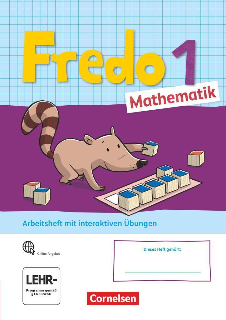 Thumbnail - Fredo Mathematik 1. Schuljahr. Ausgabe A - Arbeitsheft Mit Stickrbogen