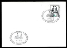 (B) Deutschland MiNr. 1235 (oo) - Motivbriefmarkenschau 2000 Jahre Augsburg