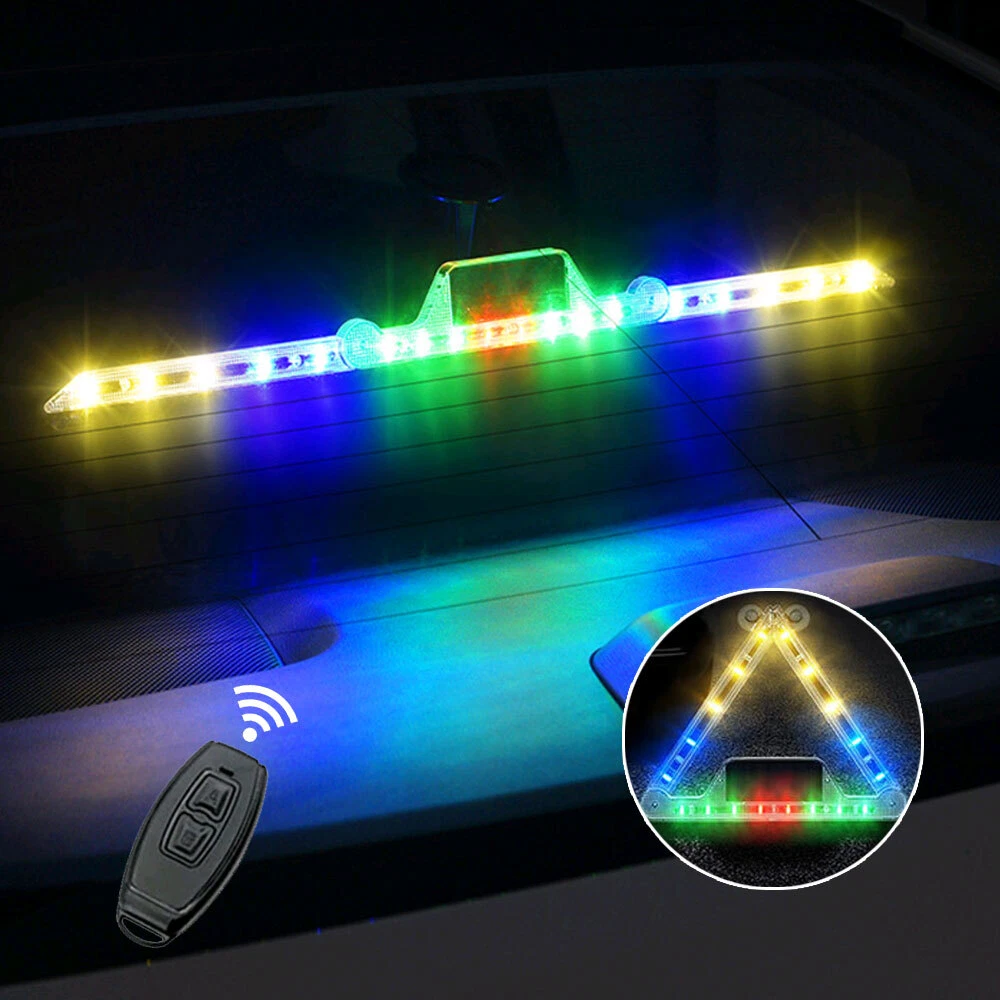 Blue emergency 2024 grill lights