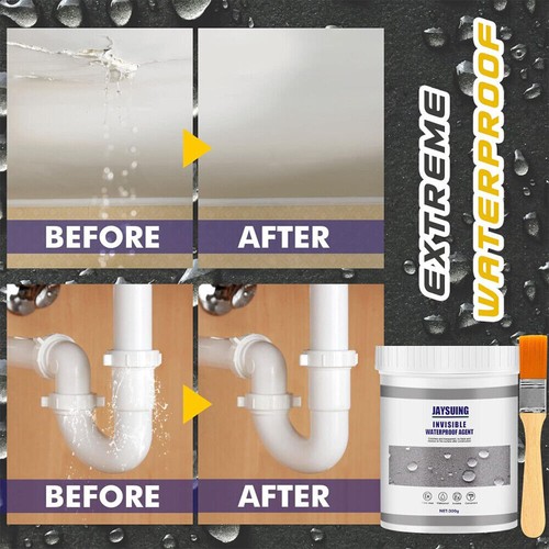 2x Bathroom Transparent Waterproof Glue Transparent Waterproof Coating Agent - Picture 6 of 13