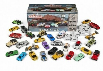 Majorette Discovery Pack 33 Autos / 30 Fahrzeuge + 3 Premium Cars Auto NEU & OVP