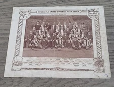 Newcastle United Football Club 1908 Soccer Team Group Photo - Boys Friend