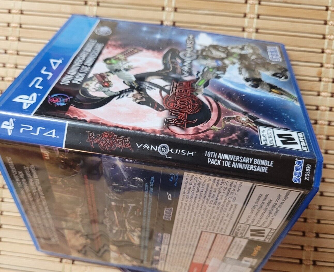 Bayonetta Vanquish Bundle Steelbook Launch Edition PlayStation PS4 EU PAL  Sealed