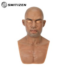 SMITIZEN Realistic Male Disguise Silicone Real Mask Cosplay Masquerade Props