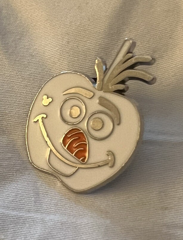 2015 Disney Pin Olaf Candy Apple Hidden Mickey Cast 108476 WDW