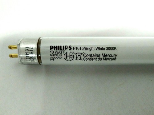 Philips 10W T5 Fluorescent Bulb ~ 16 in. 3000K Bright White (Replaces 2700K) NEW - Picture 3 of 3