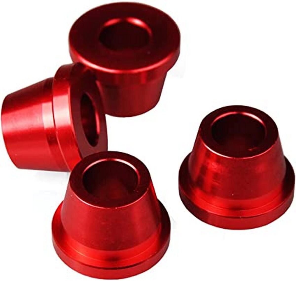 Manchons de crémaillère de direction Suzuki rouge par Rubber Killers