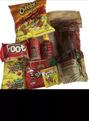 Chamoy Pickle Kit With Takis Or Hot Cheetos
