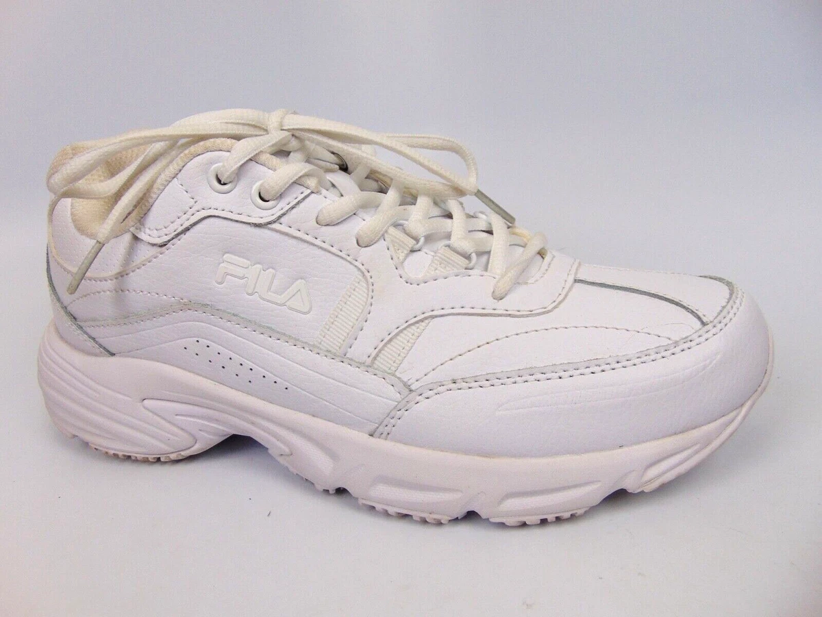 Fila memory foam hotsell slip resistant shoes