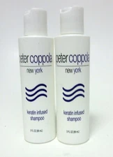 Peter Coppola Keratin Infused Shampoo 3 fl oz (2-PACK)