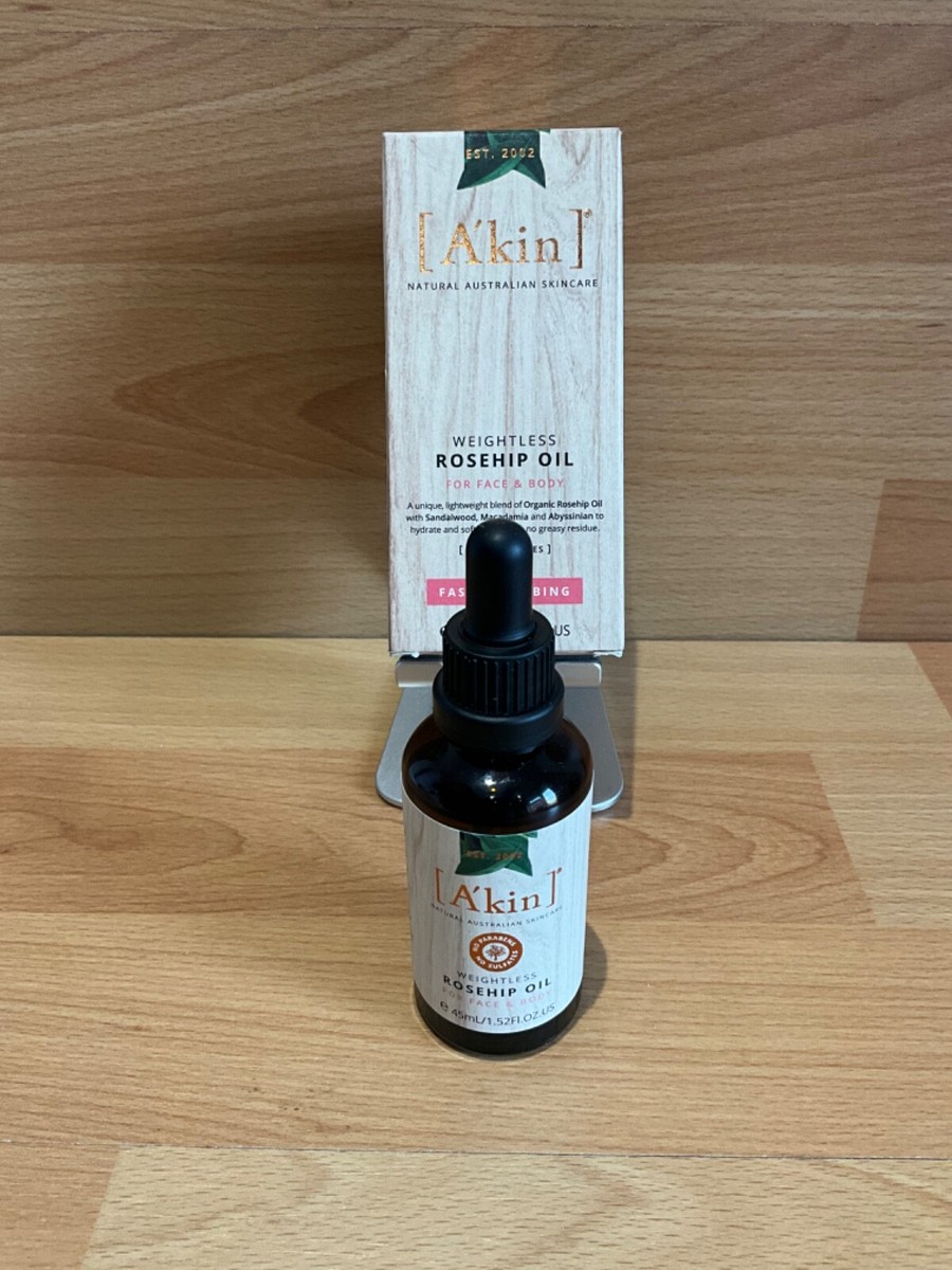 エイキンAkin Organic Rosehip Oil 45ml Akin Certified Organic