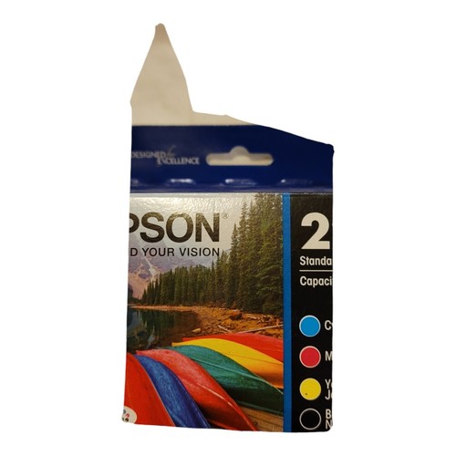 4 PACK EPSON GENUINE 220 BLACK & COLOR INK Cartridges OEM New EXPRESSION XP-420 - Picture 4 of 9