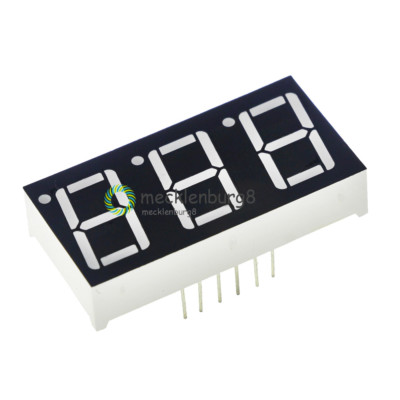 2PCS 0.56 inch 3 digit Red Led display 7 segment Common Cathode MF