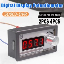 2/4Packs Digital Display Potentiometer Variable Resistor 5K 10K 20K 50K 100K
