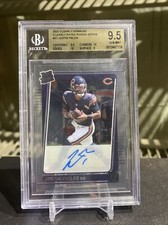 2021 Justin Fields Clearly Donruss Rated Rookie Auto BGS 9.5 GEM MINT (POP 2)