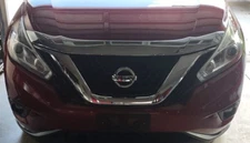 Chrome AeroSkin Hood Protector Bug Shield Deflector for 2015-2024 Nissan Murano