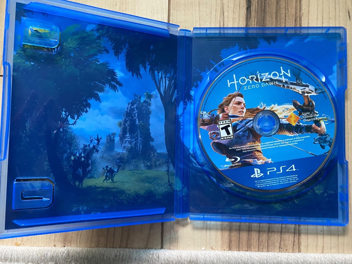 Horizon Zero Dawn PS4 game and case | eBay