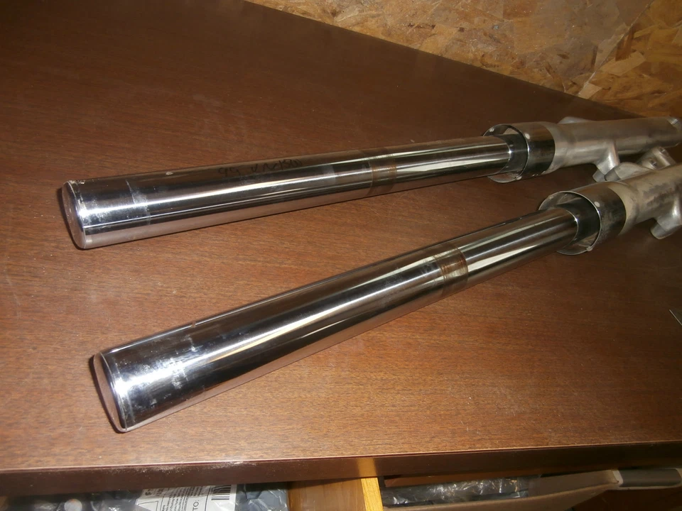 99 00 KAWASAKI Vulcan 1500 Classic VN1500 Front Suspension Spring Absorber Fork - Image 2 of 4