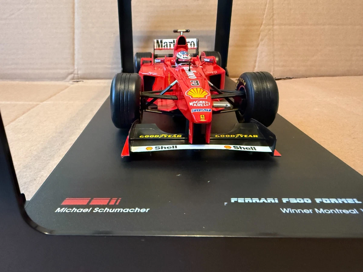MATTEL HOT WHEELS RACING Échelle 1/18 FERRARI F1 2001 MICHAEL SCHUMACHER ITEM 50202