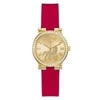 Guess Damen Uhr Armbanduhr Fawn GW0937L1 Silikon