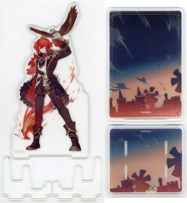 Genshin Impact Diluc Acrylic Smartphone Mobile Stand Seven Swords Summon Event S