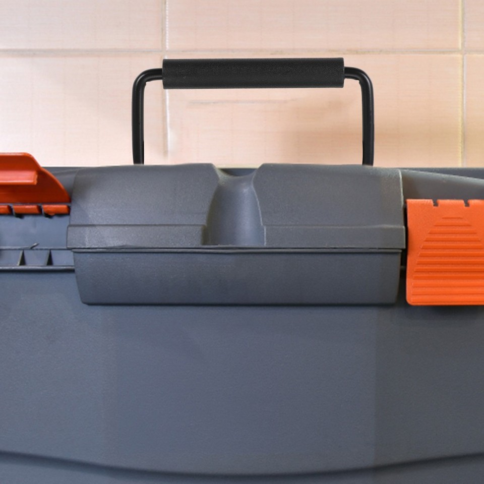 Reusable Heavy Duty Spring Loaded Iron Handle for Tool Box and Storage ...