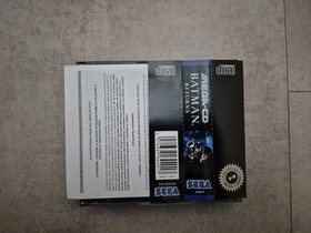 Batman Returns PAL Game Complete In Box For Mega CD includes spine card