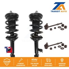 Front Shock Assembly And TOR Link Kit For 2005-2015 Toyota Tacoma Base with RWD